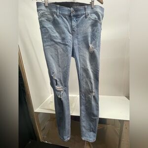 Torrid Bombshell Ripped Skinny Jeans